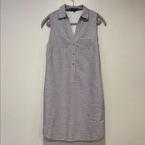 The Limited Black and White Striped Top
